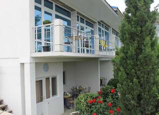 Гостиница Оазис Солнечногорское Номер с кроватью размера «king-size» и балконом-15